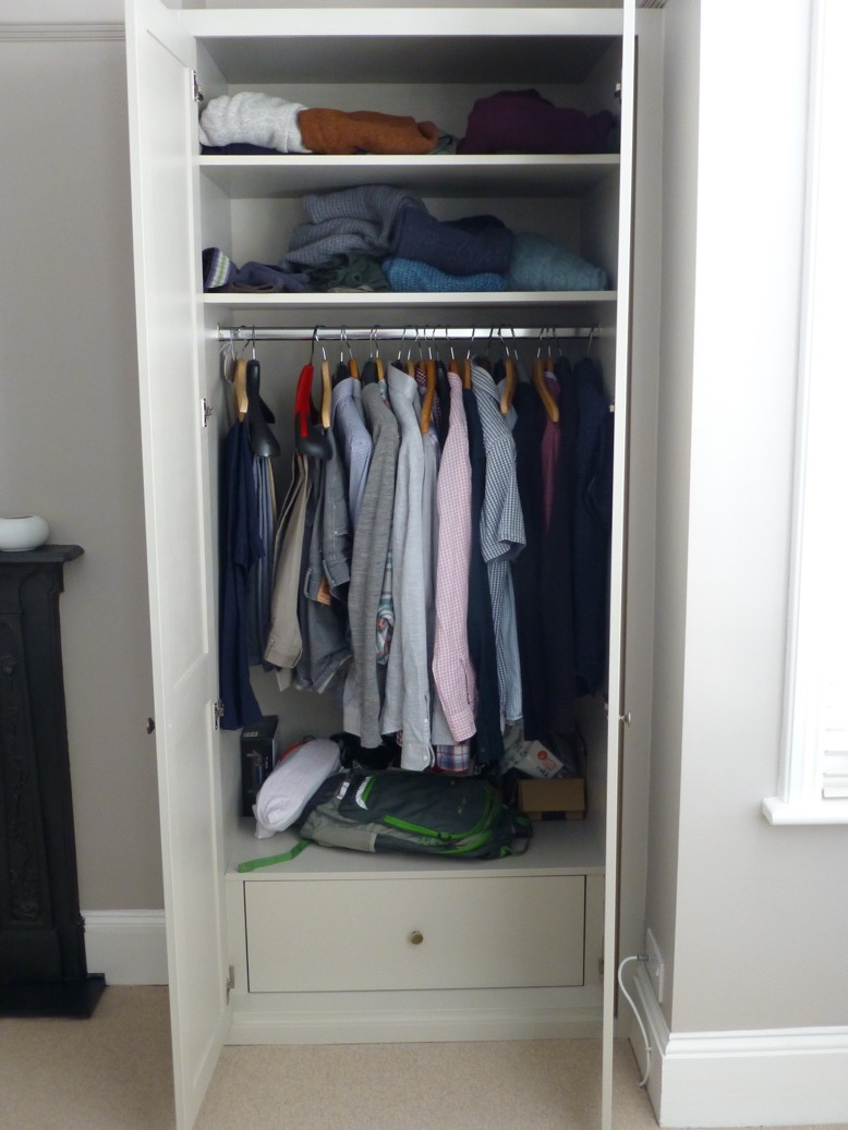 bespoke Shaker style cupbard in Brighton UK